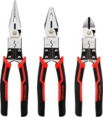 Wire-strippers / side-cutting pliers / long-nose pliers
