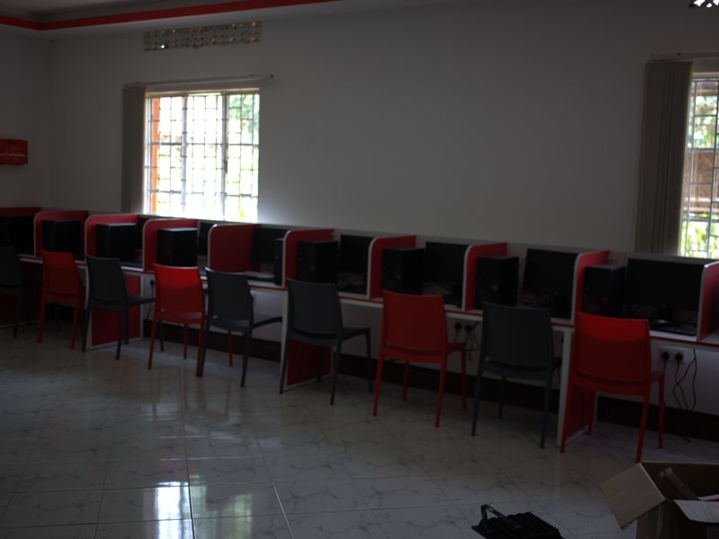 Computer laboratory in Uganda